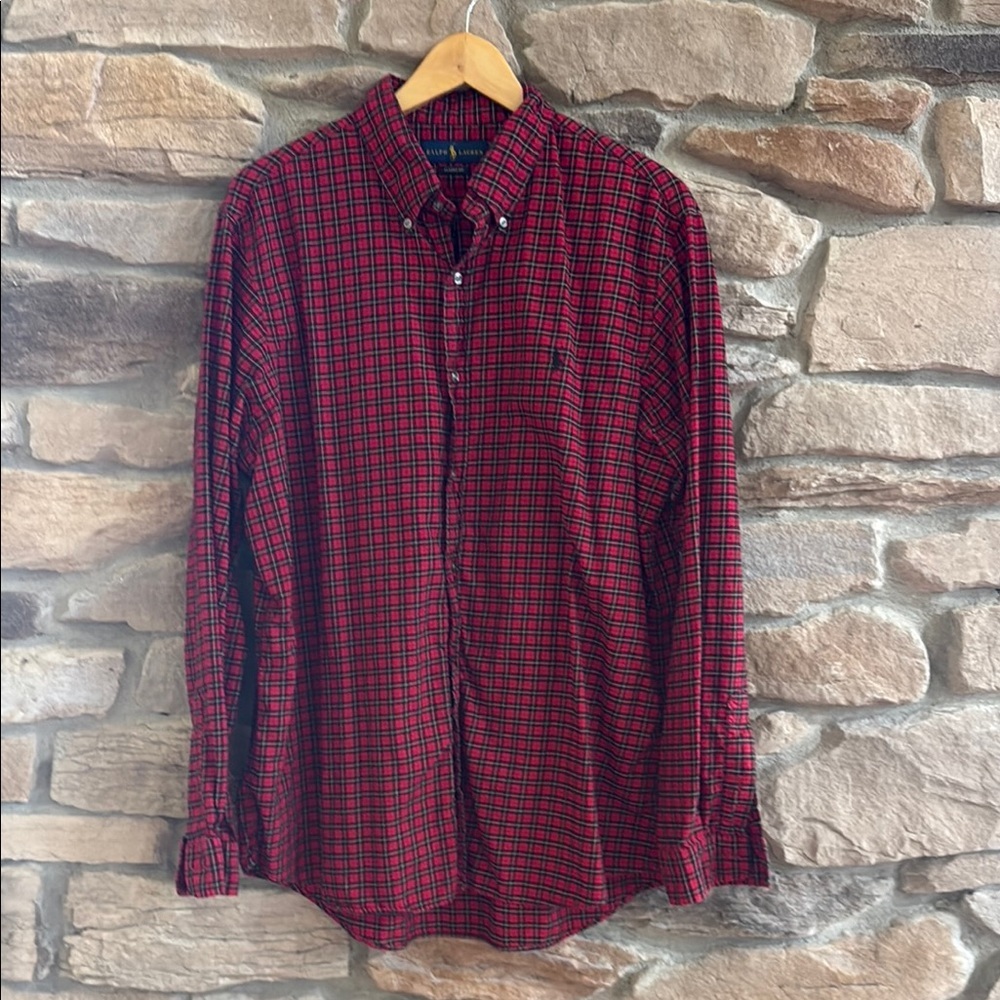 Vintage 90s Polo Ralph Lauren Flannel Shirt – Men’s Size XL